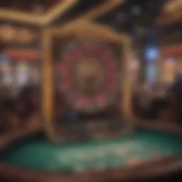 A captivating view of a Betsoft Gaming online casino interface showcasing vibrant graphics and engaging gameplay.