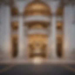 Elegant exterior facade of Caesars Casino Mississippi