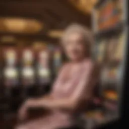 Betty White Slot Machine in a Casino