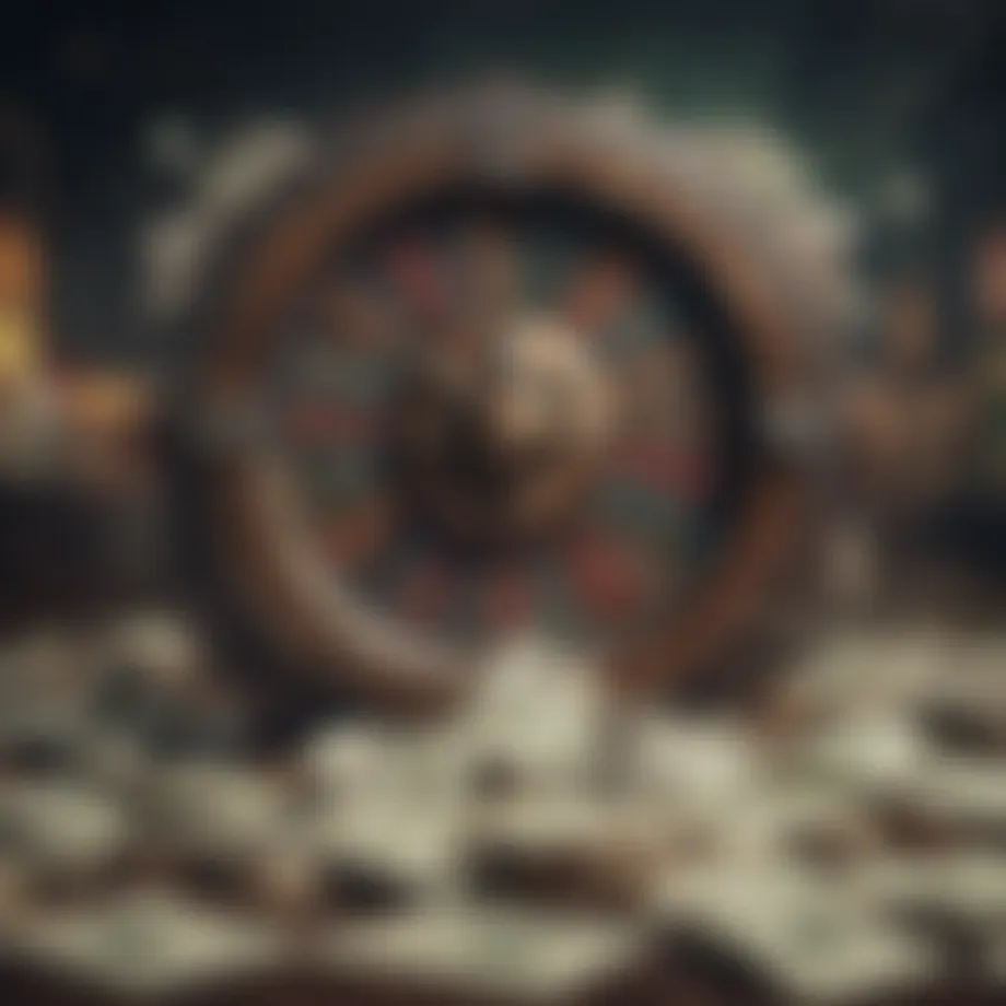 Visual representation of Cash Eruption Slot game mechanics