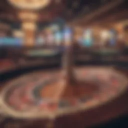 Visual representation of popular casino games