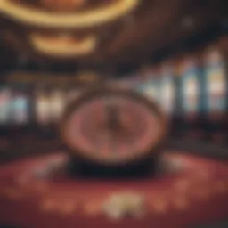 Virtual gaming environment showcasing extreme online casino features