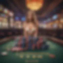 Vibrant online casino interface showcasing various games