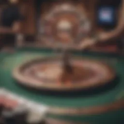 Artistic representation of diverse online casino logos