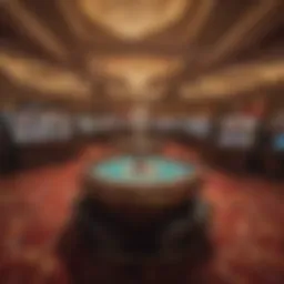 A vibrant casino floor with diverse gaming options