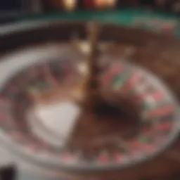 A vibrant online live roulette table with engaging visuals