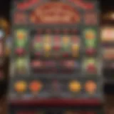 Vintage fruit slot machine showcasing classic symbols