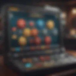 User interface of Hex Breaker slot game showcasing innovative design