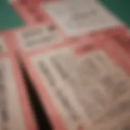Digital representation of Powerball tickets