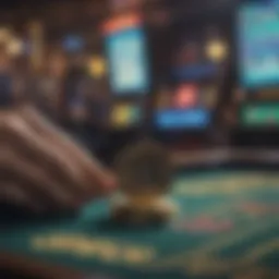 Abstract representation of innovation in gambling technology