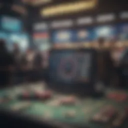 An illustrative representation of a betting market landscape
