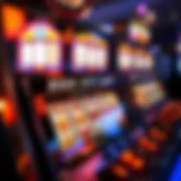 Slot machine showcasing high return-to-player percentage