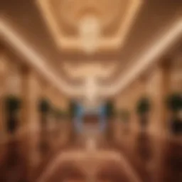 Luxurious Lobby of Wynn Tower